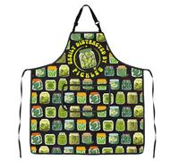 MYSOMY Pickles Kitchen Apron Pickle Jar Lovers Gift Pickle Apron with Pockets and Adjustable Neck Strap (Pickles Apron3)