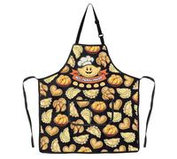 MYSOMY Pierogi Apron Pierogi Maker Apron Pierogi Queen Aprons Pierogi Lover Gifts Polish Poland Aprons Polish Dumplings Gifts (Best Pierogi ap1)