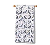 MYSOMY Pigeon Kitchen Towel Birdwatcher Birder Gift Pigeon Gifts for Trainer Breeder Reusable Tea Dish Towel (Pigeon Towel)