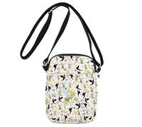 MYSOMY Pixie Dust Crossbody Bag Neverland Fairy Gifts Think Happy Thoughts Gifts Fairy Tale Pixie Dust Shoulder Bag (GreenSpirt Aminal UK)