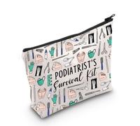 MYSOMY Podiatrist's Survival Kit Travel Toiletry Bag Prosthetist Cosmetic Bag Podiatry Doctor Gift Podiatry Appreciation Gift (Podiatrist bag3)