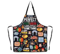 MYSOMY Portugal Kitchen Apron Portuguese Cooking Apron Portugal Kitchen Gifts Portuguese Apron Smock (Portuguese same thing ap3)
