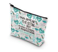 MYSOMY POTS Awareness Gift Postural Orthostatic Tachycardia Syndrome Awareness Makeup Bag POTS Warrior Cosmetic Bag (POTS Bag)