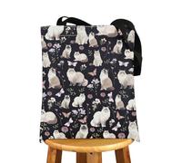 MYSOMY Ragdoll Cat Tote Bag - Ragdoll Cat Owner & Lover Gifts (UK)