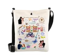 MYSOMY Regency TV Show Inspired Crossbody Bag Spill The Tea Shoulder Bag Regency TV Show Merchandise (Regency CB)