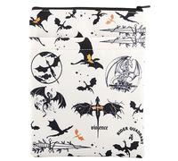 MYSOMY Romantasy Dark Academia Dragons Book Sleeve Romantasy Dragons Gifts Dragon Riders Book Gifts YA Fantasy Book Cover Dragons Lover Book Gifts (vioence BS)
