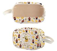 MYSOMY Romantasy Dark Academia Dragons Waterproof Toiletry Pouch Loves Xaddy Xaden Fantasy Novel Reader Gift (Xaddy Bag)