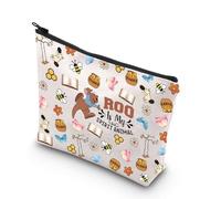 MYSOMY Roo Makeup Bag Roo Lover Gifts Roo is My Spirit Animal Cartoon Bear Inspired Zipper Pouch (ROO Spirit)
