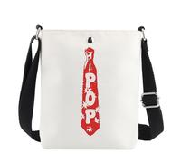 MYSOMY Singer Inspired Crossbody Bag Singer Album Gift Music Lover Gift Pop Tie Shoulder Bag Tour Concert Gifts (RedPop CB3)