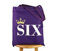 MYSOMY Six Musical Tote Bag Six Musical Merchandise Broadway Musical Gifts Six Queen Broadway Musical Gifts (six tote bag)