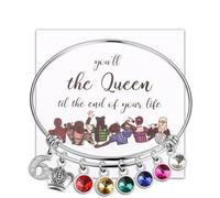 MYSOMY Six The Musical Earrings - Broadway Lover Gift - Queens Merchandise (Six BR-2)