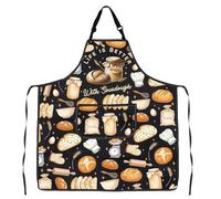 MYSOMY Sourdough Maker Gift Crazy Sourdough Lady Apron Sourdough Baker Apron Bread Baking Apron Sourdough Mama Gifts (Sourdough Apron3)