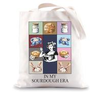 MYSOMY Sourdough Tote Bag Sourdough Baker Gifts In My Sourdough Era Gifts Sourdough Mama Gifts (SourdoughEra UK)