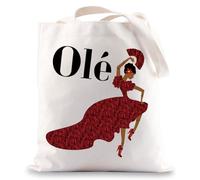 MYSOMY Spanish Flamenco Tote Bag Spanish Flamenco Dancer Gifts Spaniard Dancer Shoulder Bag Flamenco Lover Gifts (Ole UK)