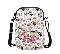 MYSOMY Stay with SKZ Crossbody Bag K-POP Cartoon Member Shoulder Bag Stay Fandom Gifts Music Lover Gifts K-POP Merchandise (Stay with CB)