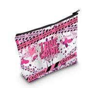 MYSOMY True Crime Addict Makeup Bag True Crime Junkie Gift True Crime Lover Gift for Forensic and Cold Case Fans (True Crime bag3)