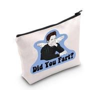 MYSOMY Twilight Inspired Gift Edward Inspired Makeup Bag Edward Fandom Gift Funny Edward Cosmetic Bag Movie Fans Gift (You Fart Bag)