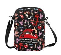 MYSOMY Unisex Rocky Horror Crossbody Bag Don't Dream It Be It Gift Messenger Bag (Don't Dream UK1, 8.5 x 5.7 x 0.39 inches)