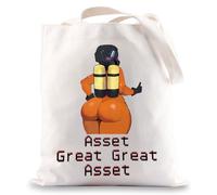 MYSOMY Video Games Tote Bag Video Game Gifts Asset Great Great Asset Gamer Shoulder Bag (Asset Great UK)