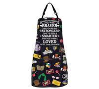 MYSOMY Willy Musical Inspired Gift The Chocolate Factory Wonka Apron with Pockets Wonka Fans Gift Musical Lover Gift (Wonka Apron)