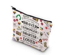 MYSOMY Willy Musical Inspired Gift The Chocolate Factory Wonka Travel Reusable Makeup Bag Wonka Fans Gift Musical Lover Gift (Wonca Bag)