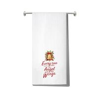 MYSOMY Wonderful Life Kitchen Towels Bailey Bros Gifts Every Time a Bell Rings An Angel Gets His Wings Gifts (Every Time a Bell UK)