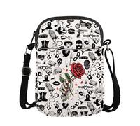 MYSOMY WSNANG Dark Romance Reader Run Little Mouse Merch Crossbody Bag With Zipper LORDS Book Lover Gifts (Dark CB UK)