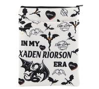 MYSOMY Xaden Riorson Book Sleeve Xaden Shadow Daddy Gift in My Xaden Riorson Era Book Cover Dragon Book Lover Gifts (XADEN RIORSO)