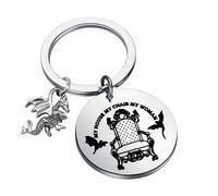 MYSOMY Xaden Riorson Keychain Xaden Riorson Fans Gift Dragon Rider Gift My House My Chair My Woman Shadow Daddy Keychain (My Chair UK)