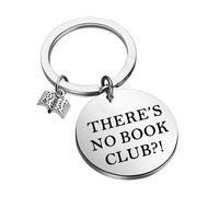 MYSOMY Yellow Jackets Keychain Shauna And Jeff Gifts There’s No Book Club Gifts Jeff Merch (NO BOOK CLUB uk)