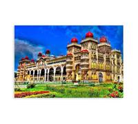 Mysore Poster Canvas Poster Bedroom Decor Landscape Office Room Decor Gift 24x36inch(60x90cm)