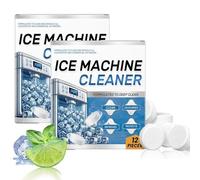 MYSQIHO Ice Machine Cleaner Maker Descaler - 24 Clean Tablets Compatible with Opal, Kitchenaid, Nickel Safe Scale Remover for Countertop