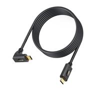 MysRuida USB 4.0 Type C Cable 3.3ft, 40Gbps Data, PD 240W Charging, 8K 6K@60Hz 4K@240Hz, Dual 4K@60Hz, Up Down Angle Male Port for Thunderbolt 4/3, Gaming Monitor, PC
