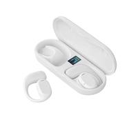 MYSSJS Bluetooth Headset JS270 Bluetooth Headphones Tws Earphones Mini Heaset With Charging Case Waterproof Earbuds In-Ear Headphone(White)