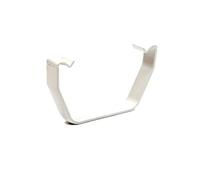 Mystatic Square Line Static Caravan Replacement White Gutter Clip Guttering Rainwater