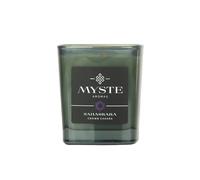 MYSTE Aromas Divine Illumination: Crown Chakra Scented Candle Blends of Magnolia, Rose, Palo Santo - 40 Hour Burn Time - 200g