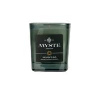 MYSTE Aromas Manipura Solar Plexus Chakra Scented Candle Blends of Lemon, Lavender, Ho Wood, Camomile - 40 Hour Burn Time - 200g