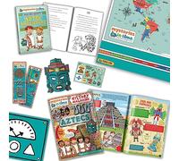 Mysteries in Time | Aztecs History Activity Pack | History Book for Kids | History Magazine & Activities | Actvity Packs for Kids Travel | Homeschool History | KS2 History Resource