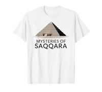 Mysteries of Saqqara, Ancient Egypt Pyramid Old Kingdom Tomb T-Shirt