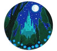 Mysterious Ancient Castle Jigsaw Puzzles Puzzles for Adults Kids. 1000 Piece Magical Forest Great Gifts Challenge Toy Educational Games Home Decoration for Adults& Kids Age 14 Years Up 1000pcs (67.5x6