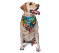 Mysterious and beautiful garden Stylish Pet Scarf for Dogs