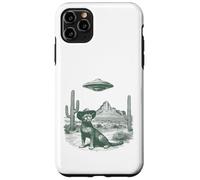 Mysterious Big Cat Hat Unidentified Craft Arid Scene Case for iPhone 11 Pro Max