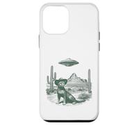 Mysterious Big Cat Hat Unidentified Craft Arid Scene Case for iPhone 12 mini