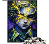 Mysterious Boy Jigsaw Puzzles for Teenagers, for Age 14+ Fun Games Fun Activities at Home, Birthday Gifts, Travel Gifts (50x75cm)