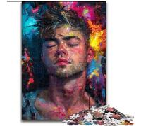Mysterious Boy Puzzles for Teenagers 1000 Pieces, Pattern Assembly Deal As Gifts for The Whole Family Suitable for And 14 (50x75cm)