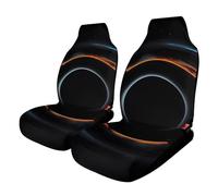 Mysterious Cosmic Black Holes Car Seat Covers Universal, 2PCS Carseat Protector - Stretchable Fabric, Anti-Slip Elastic Car Seat Protector for Cars, SUV, Trucks