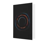 Mysterious Cosmic Black Holes Greeting Cards For All Occasions - Blank Greeting Cards With Envelopes, Holiday Cards 4x6 Inches Gray