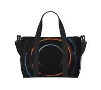 Mysterious Cosmic Black Holes Hand Travel Bag. For Men And Women. Durable Material And Stylish Design, Suitable For Business And Leisure Travel., Black, One Size