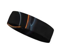 Mysterious Cosmic Black Holes Headbands for Women & Men Sports Headband, Fits All Head Sizes, Ultra Absorbent & Non-Slip Sweatband for Running, Yoga, Gym