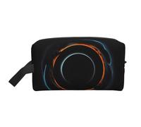 Mysterious Cosmic Black Holes Large Capacity Toiletry Bag, Lightweight Travel Wash Bag with Padding, for Men Women